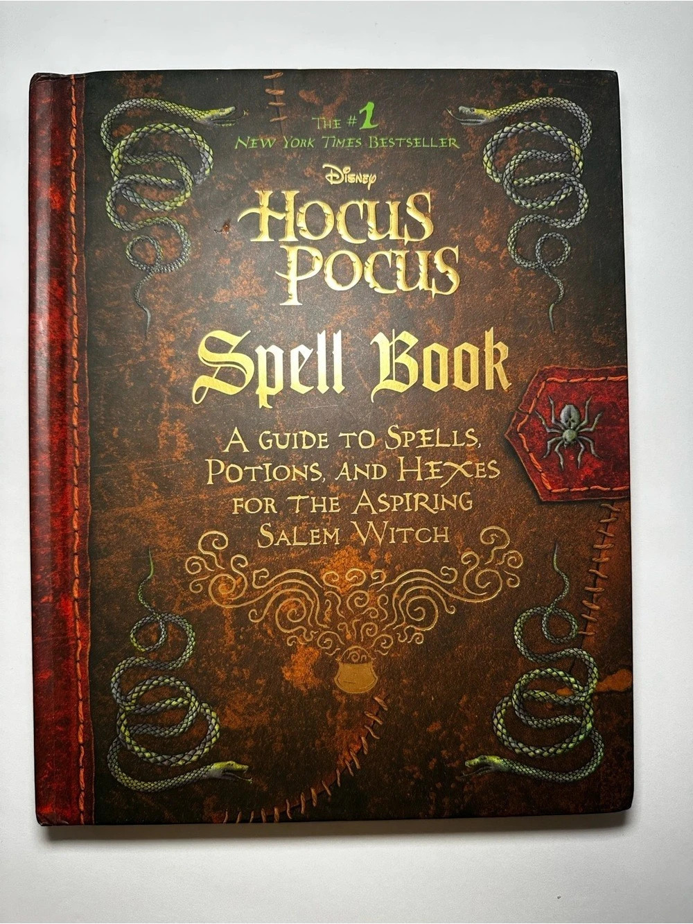 Disney Hocus Pocus Spell Book Spell Book Brown Like New
